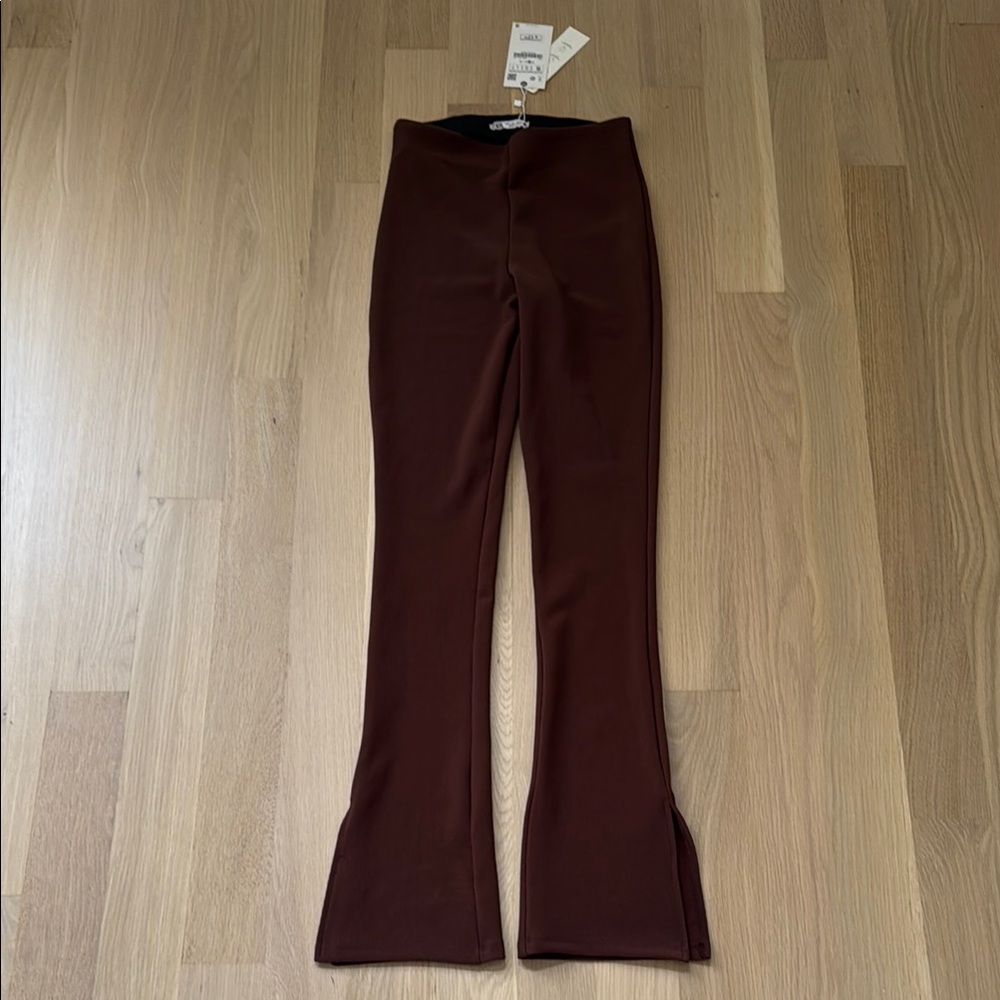 Zara Brown Boot Cut Pants